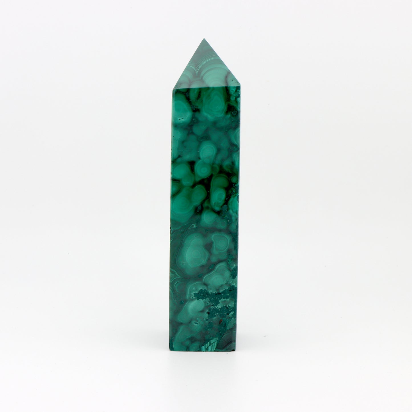 Malachite Carved Obelisk