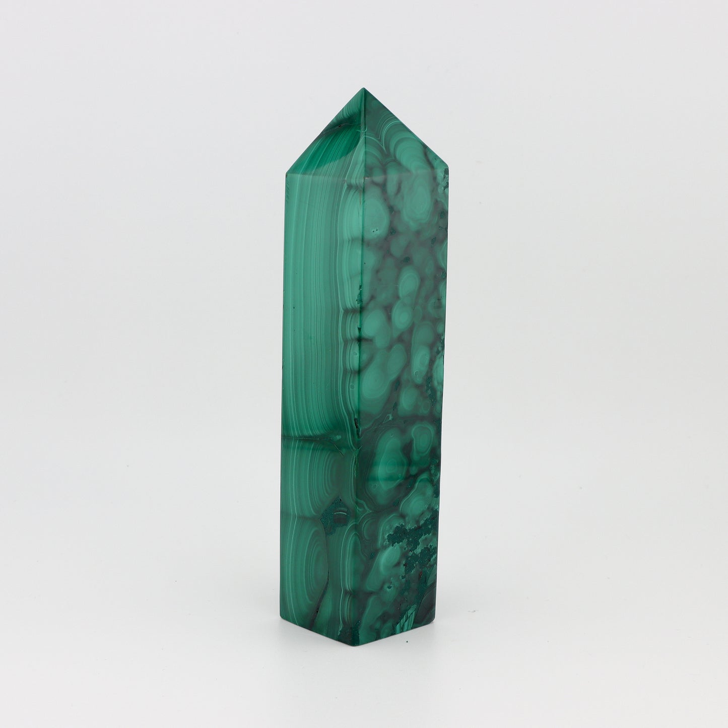 Malachite Carved Obelisk