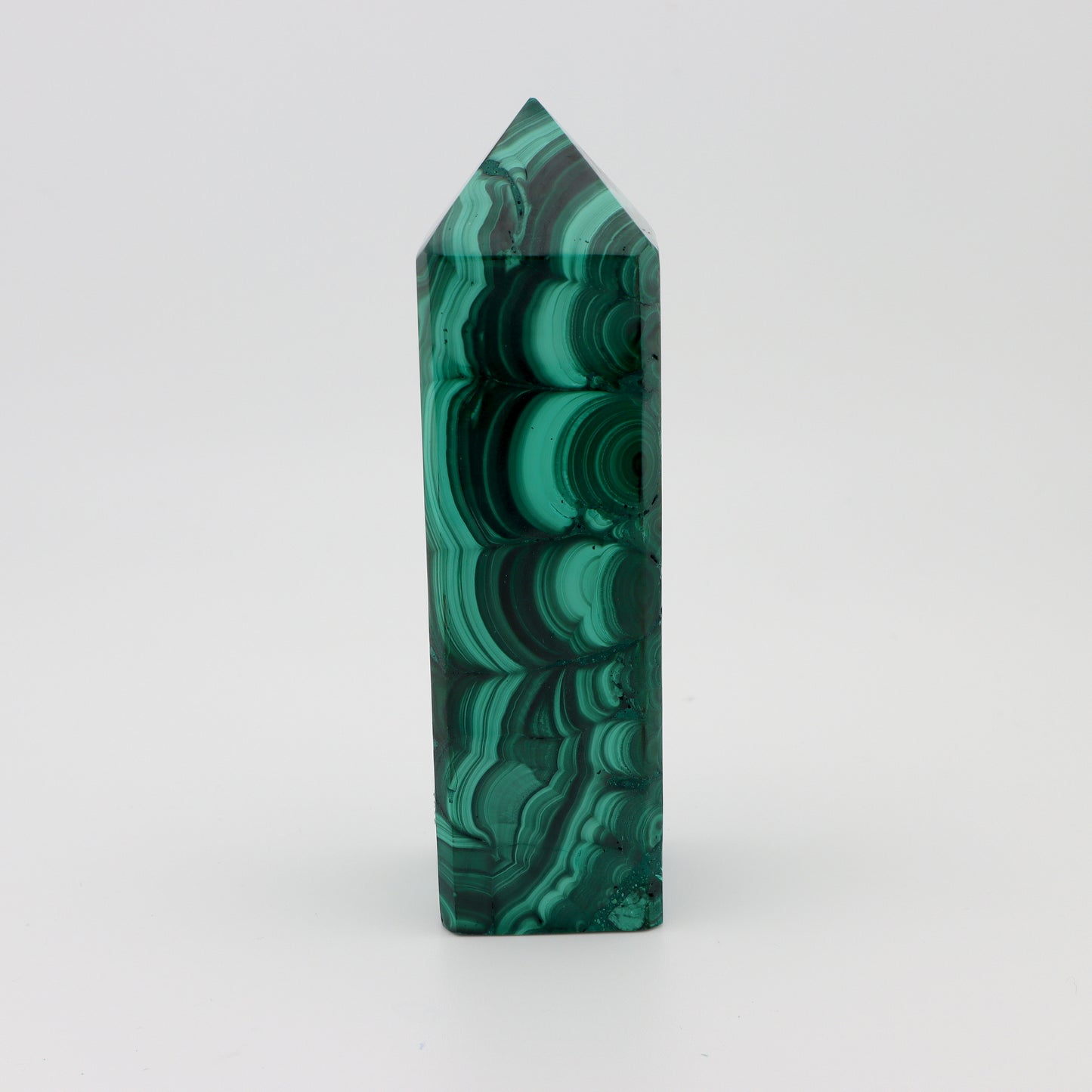Malachite Carved Obelisk