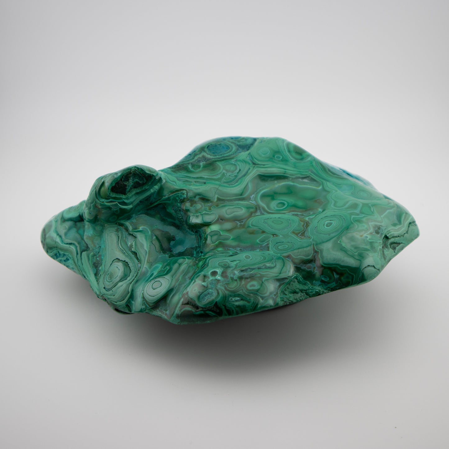 Malachite with Chrysocolla Free Form