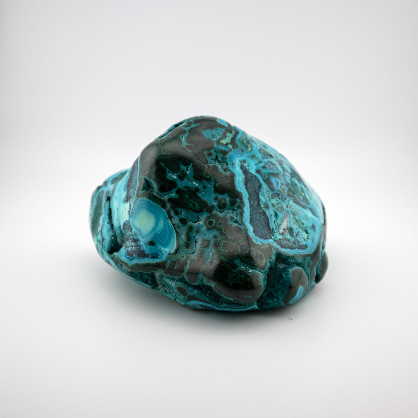 Malachite with Chrysocolla Free Form