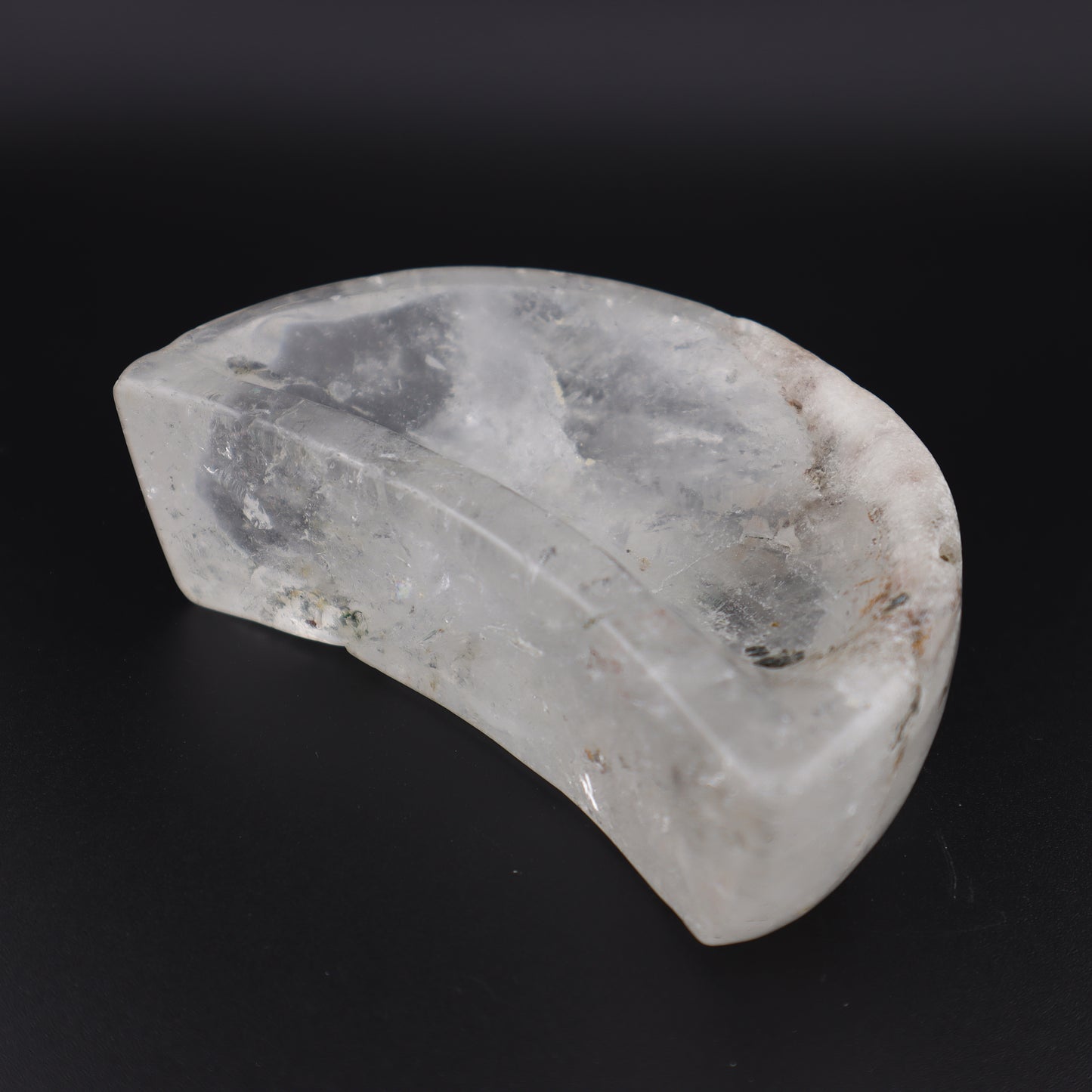 Quartz Crescent Moon Dish