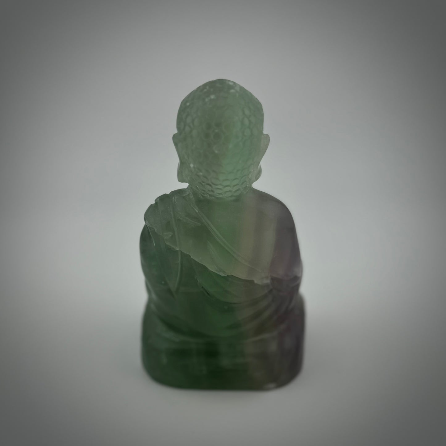 Fluorite Hand Carved Buddha