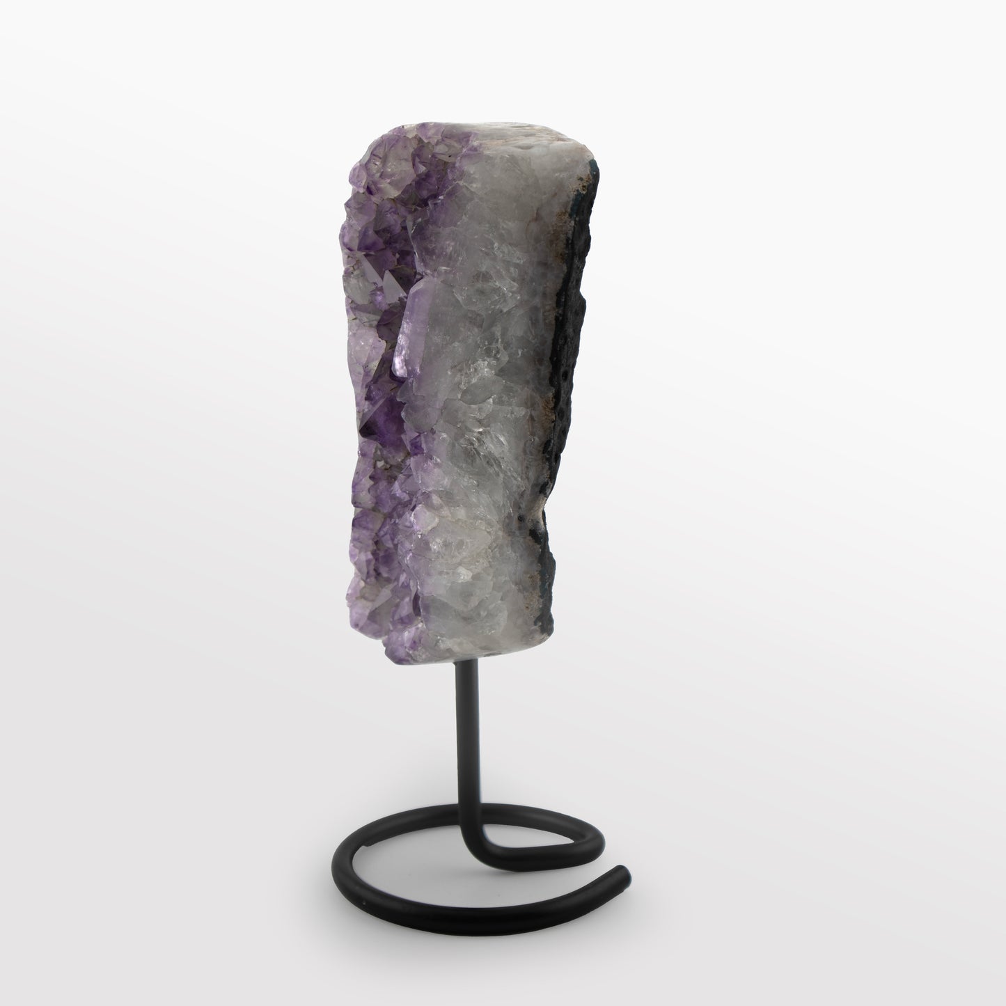 Amethyst Specimen on Iron Base