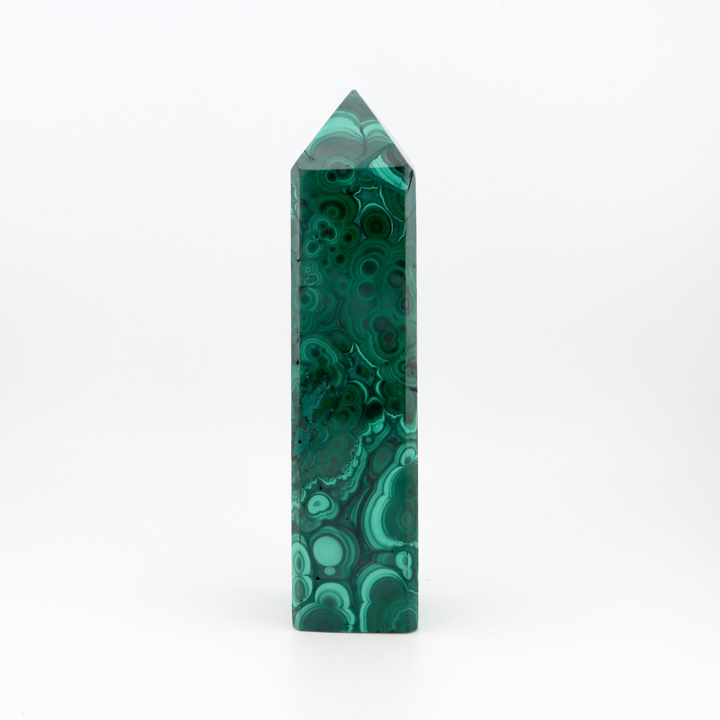 Malachite Carved Obelisk